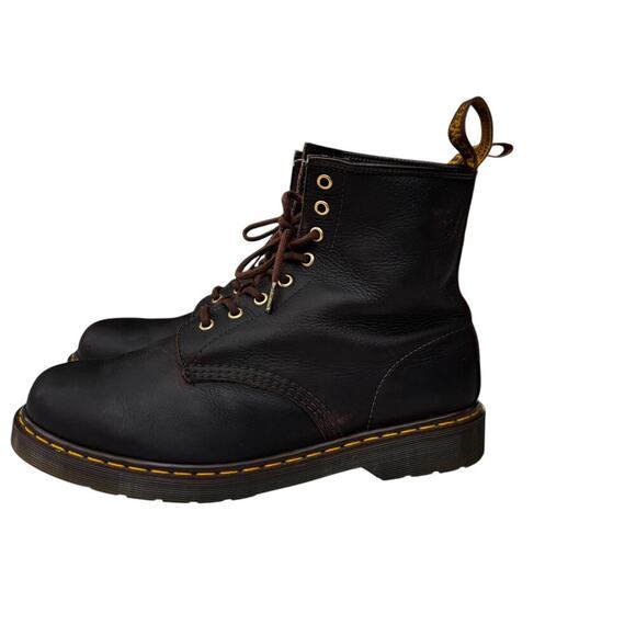 Dr Marten 1460 Bex Crazy Horse Leather Lace Up Boots Men Size 11 EU 45 - Picture 4 of 9